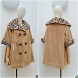 1950s Lord & Taylor trapeze coat - Small
