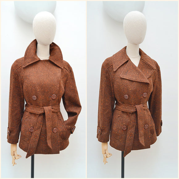 1970s Mark Russell double breasted jacket - Medium