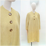 1950s Wool day coat - Medium