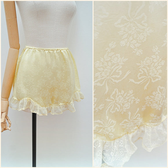 1940s Bouquet pattern tap pants - Extra small to Large