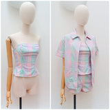1960s 3 Piece sun set - Extra x small