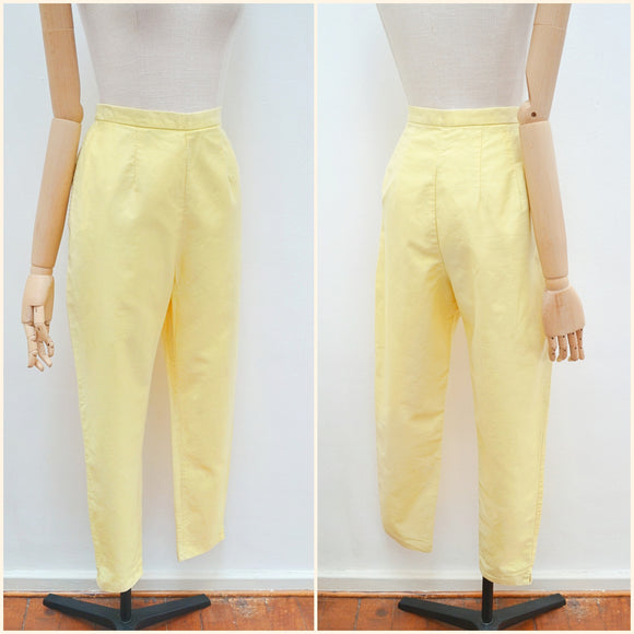 1950s Cotton Sortaville pants - Small