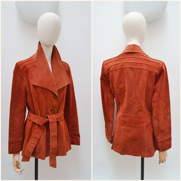1970s CNF Suede jacket - Medium