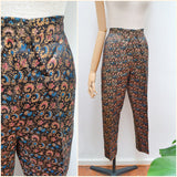 1980s Swanky Modes brocade pants - Extra small Small