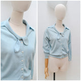 1960s Tie neck cardigan - Small