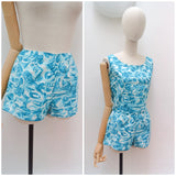 1960s Cotton two piece - Extra small