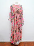 The Ophelia dress in floral chiffon