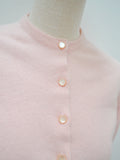 1950s Baby pink Lofties cardigan - Small