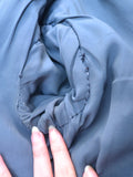 1940s Blue wool & velvet Matita suit jacket - Small