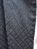 1930s Embroidered silk origami collar evening jacket - Small Medium