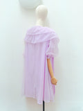1960s Lilac double collar St Michael robe - Small Medium Large