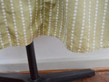 1940s Pistachio spot cotton Toquette house robe - Small Medium